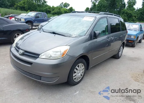 2005 Toyota Sienna Le from USA, damaged, VIN 5TDZA23C35S334713